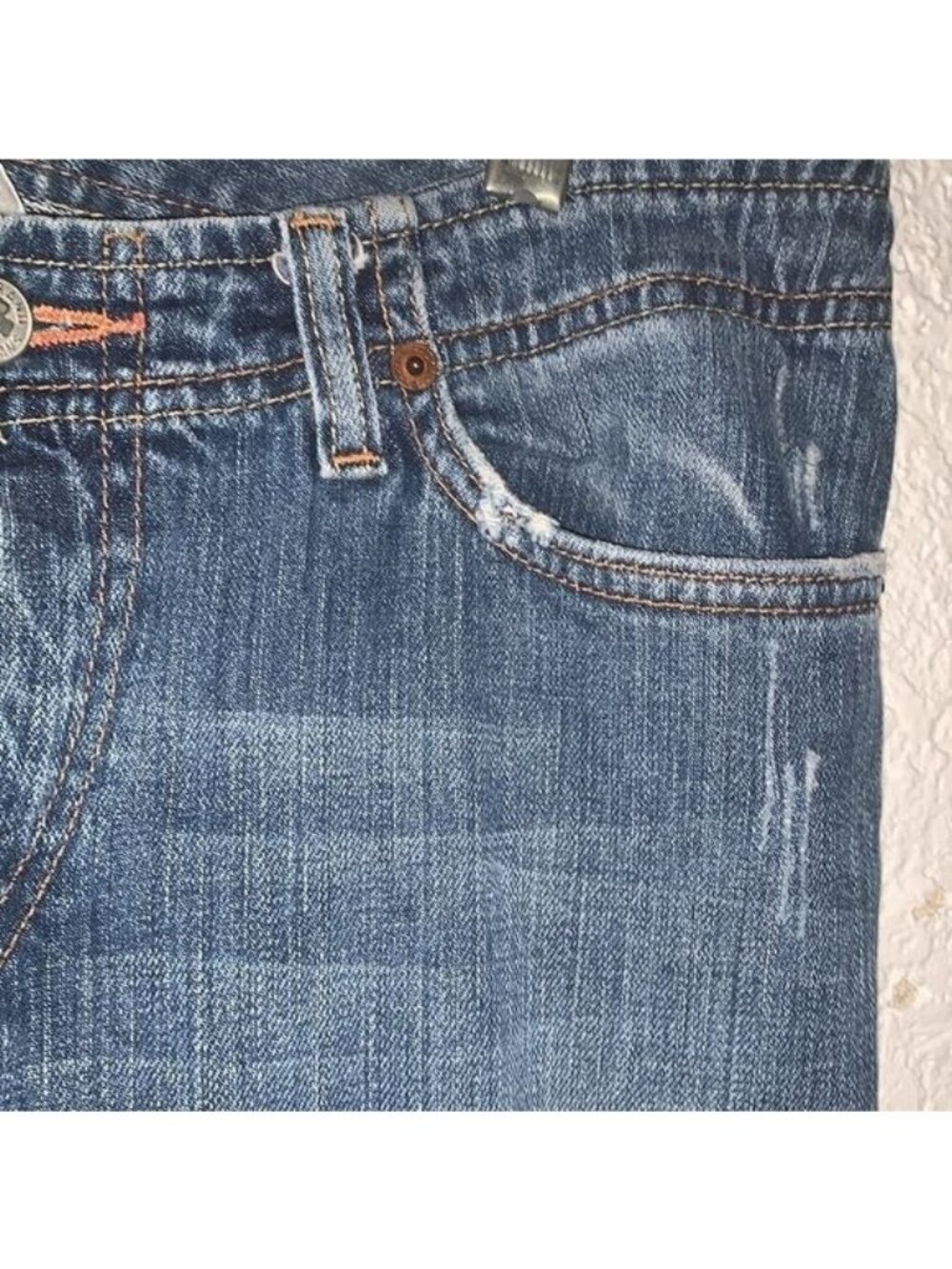 Lucky Brand Womens Size 6 / 28 Bootcut Wonder Jeans American Made Blue Denim - Picture 6 of 14